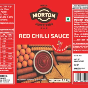 Red Chilli Sauce 1.1 kg