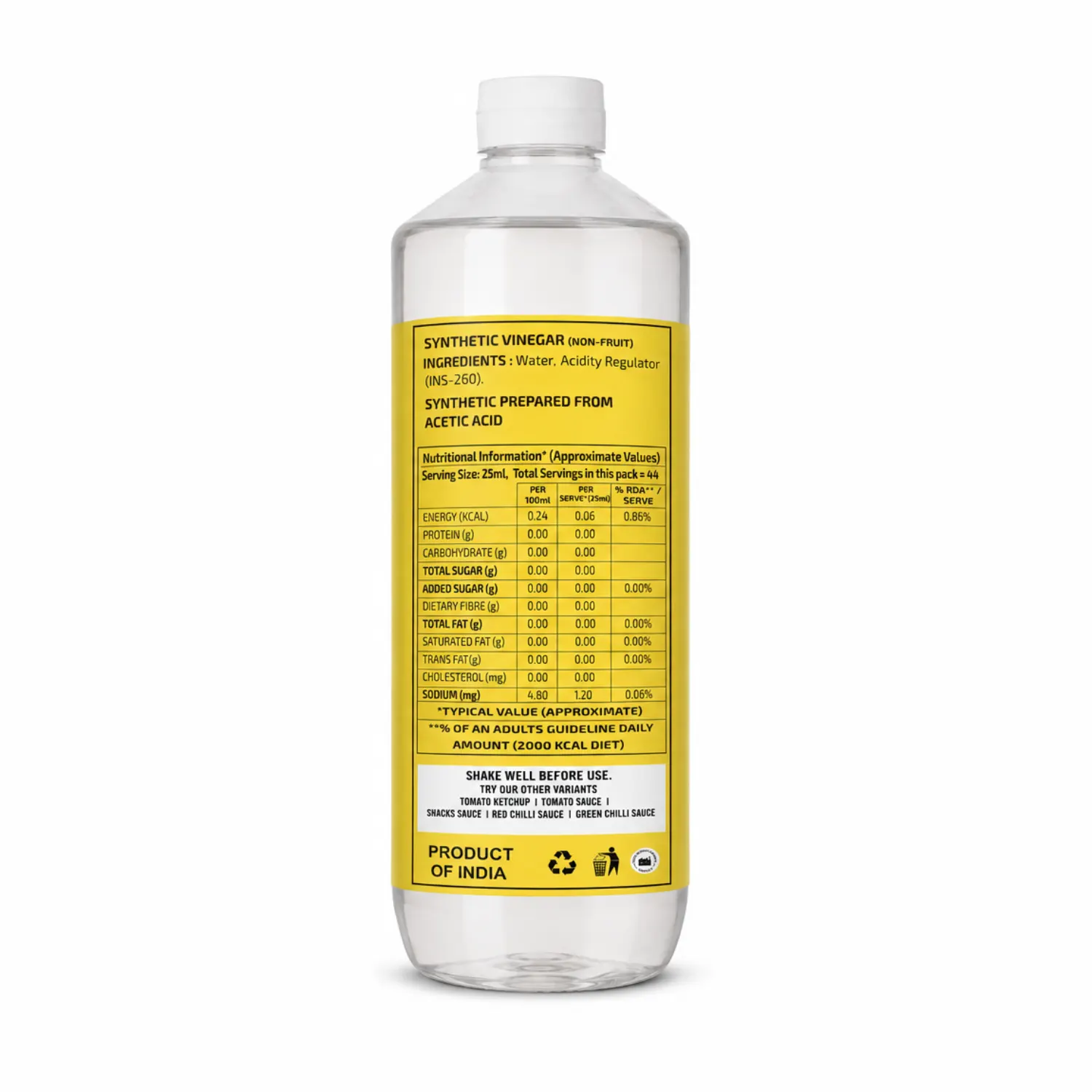 Synthetic Vinegar 1.1 kg - Image 2
