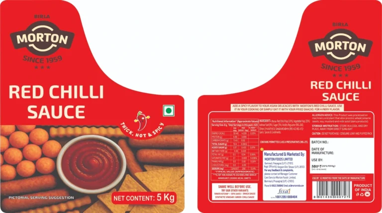 Red Chilli Sauce 5 kg