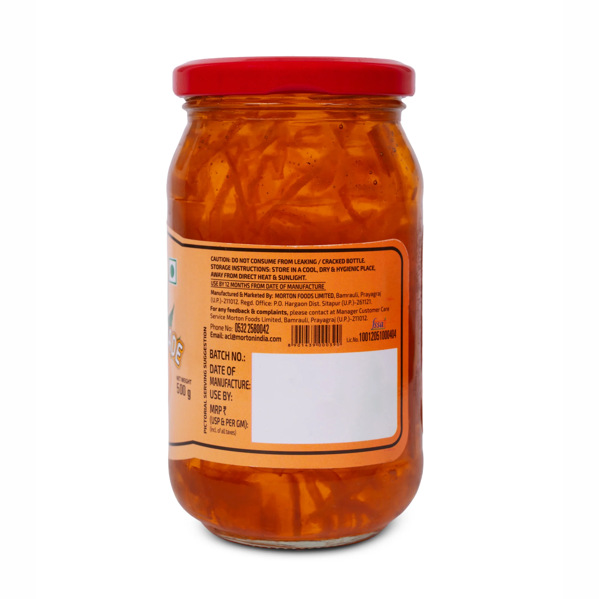 Orange Marmalade 500gm - Image 2