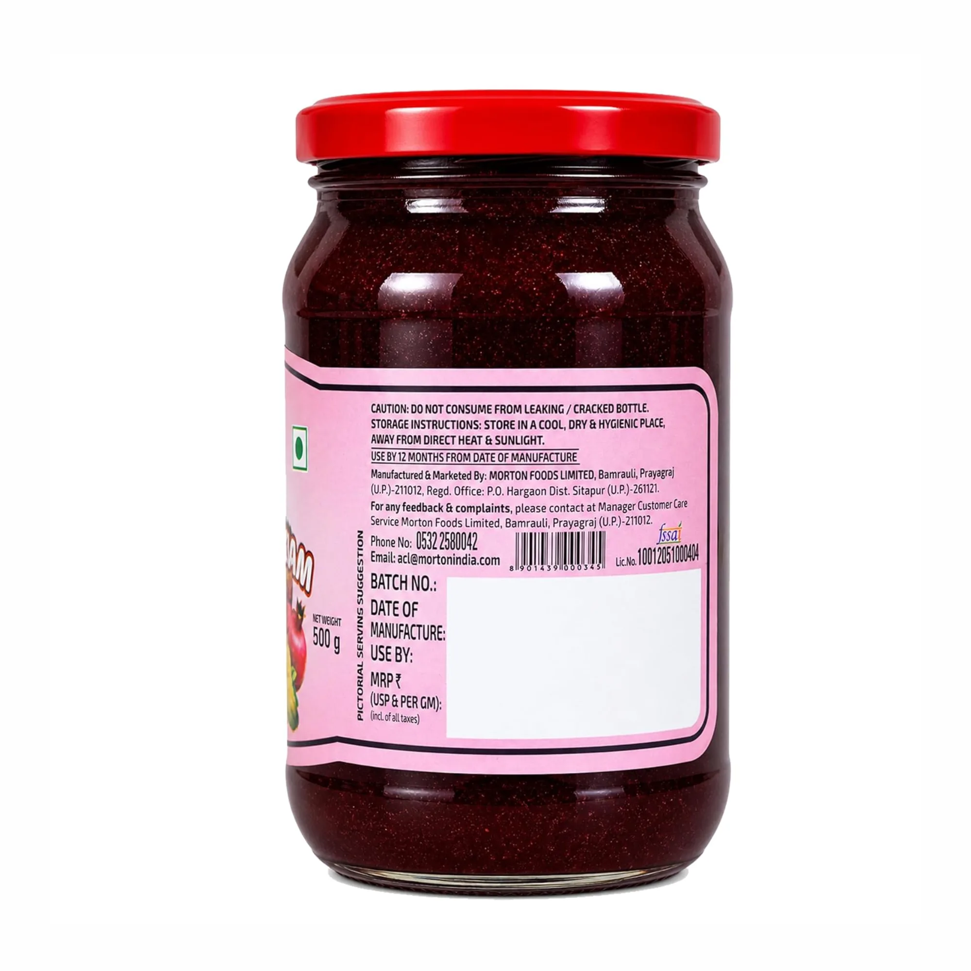 Mixed Fruit Jam 500gm - Image 3