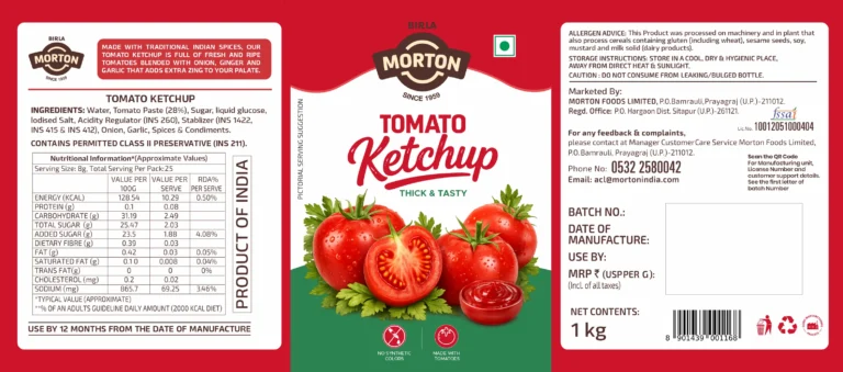 tomato ketchuup 1 kg