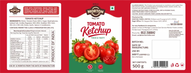 tomato ketchuup 500g